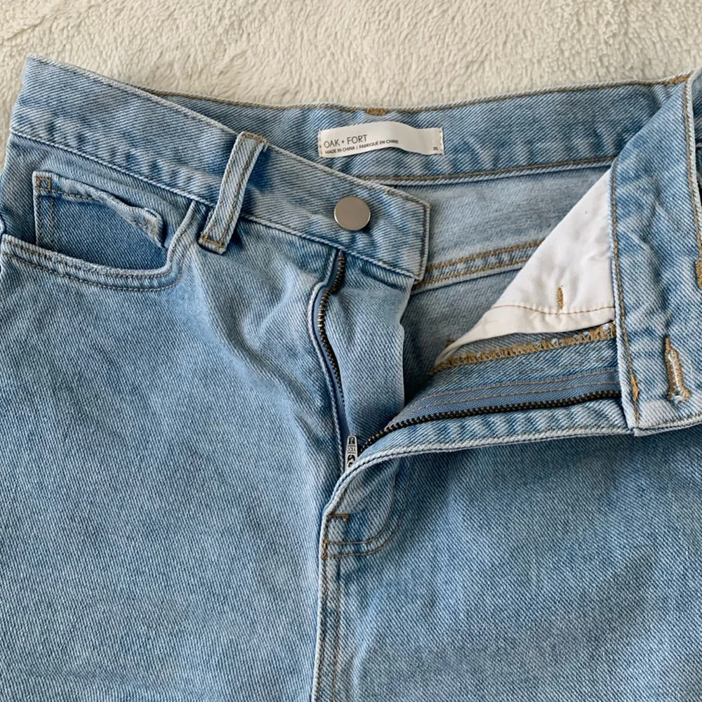 ☀️Hump Day Happiness SALE☀️ 💙OAK+FORT High Rise JEANS-25 - Picture 2 of 7